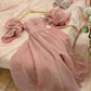 Dusty Pink Summer Outfit Dress,Charming Prom Dress Y740