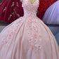 Pink ball gown glitter sweet 16 dress birthday dress Y01
