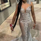Black Girls Prom Dress,Sexy Mermaid Evening Dress,Stunning Formal Gown Y1376