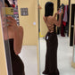 Sexy Mermaid Formal Lace-Up Dress Charming Evening Dress Y624